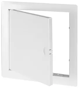Trappe de visite acier laqué blanc - 30 x 30 cm