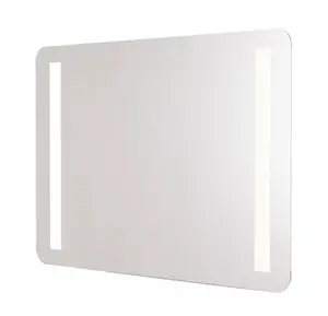 Miroir 2 bandes Led 80X60 cm "Berrow"
