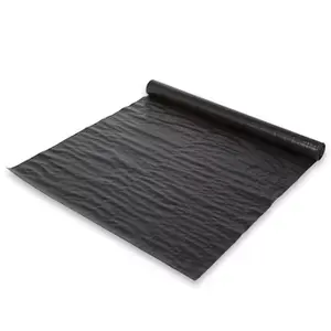 Rouleau de toile de paillage noire 10 m x 100 cm en polypropylène 90 g m2