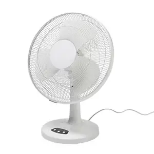 Ventilateur de table blanc 40 cm - 55 W