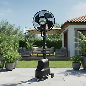 Ventilateur extérieur MFS5-50-2 BLYSS oscillation à 90° 2 fonctions 3 vitesses noir