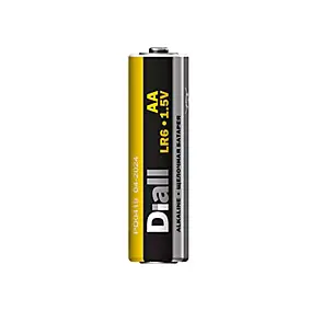 Pile alcaline AA (LR6) Diall, lot de 4