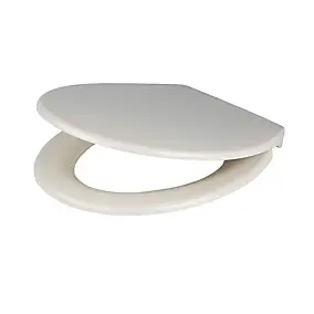 Abattant WC Diani avec frein de chute galet GoodHome