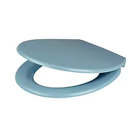 Abattant WC Diani avec frein de chute bleu GoodHome