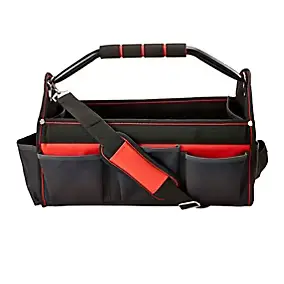 Sac à outils vide 11 compartiments en polyester L.43,5 x l.22 x H.33 cm