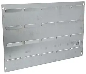 Panneau mural Patrol Plytawarmet en métal galvanisé pour casiers de rangement L.40 x H.40 cm