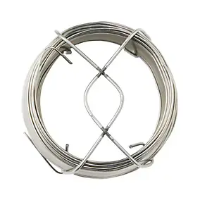 Fil en inox Diall ø0.8 mm, 50 m Acier inoxydable