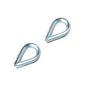 Cosse-coeur pour câble Ø. 6 mm vendue par 2
