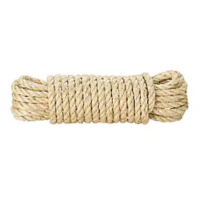 Corde torsadée en sisal Diall ø12 mm, 10 m