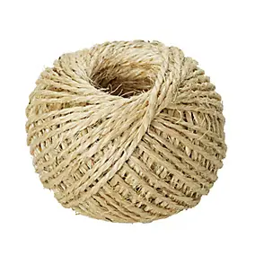 Bobine de ficelle Diall en sisal Ø.2 mm x L.36 m