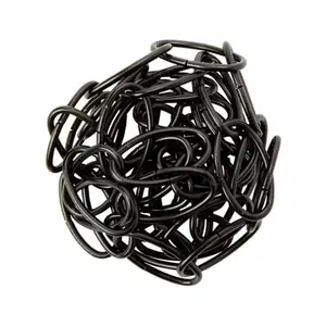 Chaine lustrerie noire 1,5m