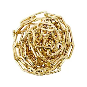 Chaîne de lustre laiton Diall ø2 mm x l. 150 cm