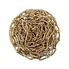 Chaîne droite en laiton Diall ø2 mm, 2.5 m