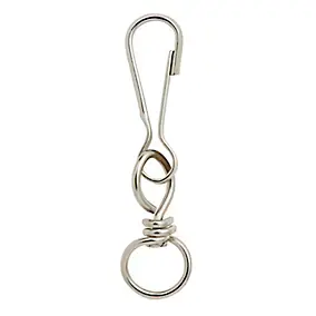 2 porte-mousquetons simple Diall 3 cm