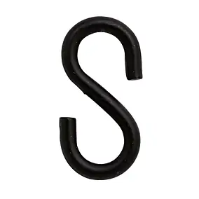 Esse noirs 30 mm Diall Acier vendu par 4 pièces