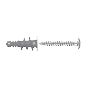 100 chevilles autoforeuses Diall nylon PZ L37