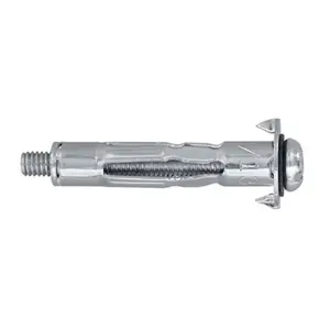 4 chevilles Diall murs creux PZ M6x37mm