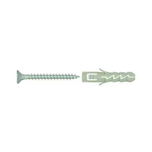25 chevilles Diall nylon CL PZ Ø5x25mm