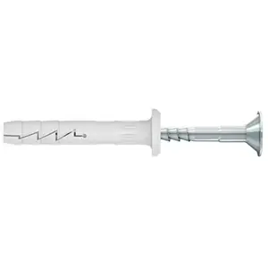 20 chevilles à frapper Diall nylon MSH PZ Ø6x40mm