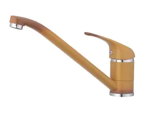 Robinet mitigeur évier "Huka" marron