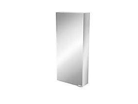 Armoire de toilette miroir l.40 x H.90 x P.15 cm, GoodHome Imandra