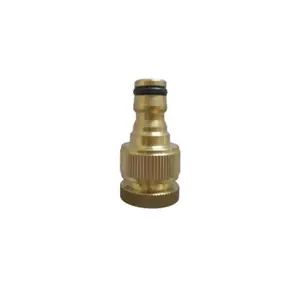Adaptateur femelle en laiton pour robinet - Ø 15/21 ou 20/27 mm