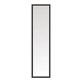 Décor Acrylique Transparent Neva L.179 x H.44 cm avec cadre aluminium anthracite
