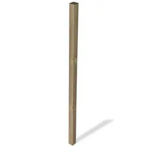 Poteau pin vert autoclave classe 4 "Ombrone" - H. 1 m Section : 70 mm x 70 mm