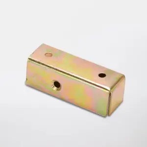 Support pour traverse - L.24 mm H. 67 mm. Ép 1,8 mm P. 30 mm
