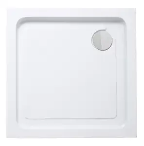 Receveur de douche carré 90 x 90 cm acrylique