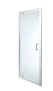 Porte de douche pivotante "Onega" l. 70 cm en verre transparent