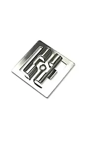Clips de fixation acier GoodHome pour lame de terrasse x50