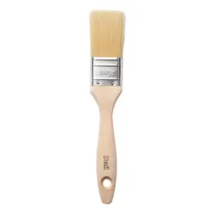 Pinceau plat manche en bois - 40 mm