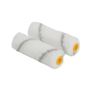 Lot de 2 manchons murs et plafonds surface rugueuse 180 mm