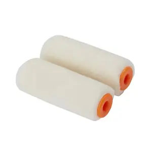 2 manchons mini rouleau laqueur 65 mm