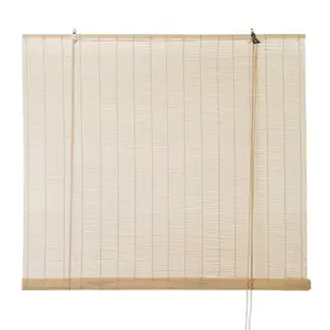 Store enrouleur bambou l. 120 x h. 180 cm