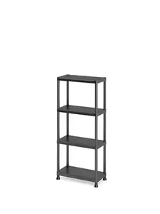 Étagère garage en résine 4 tablettes - H.135 x L.60 x P.30 cm