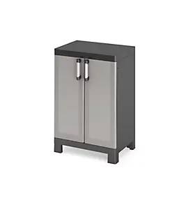 Armoire basse Links 2 tablettes L. 37 x H. 97 x P. 65 cm