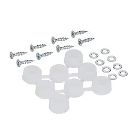 Embout en plastique Diall 17 mm x 8, transparent