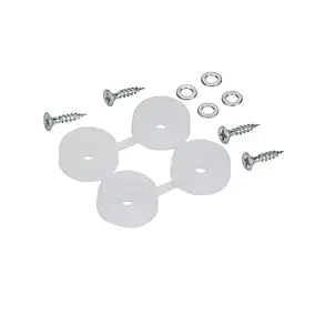 Embout en plastique Diall 22 mm x 4, transparent