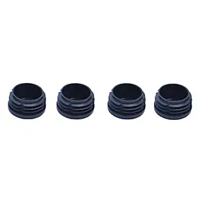 Embout en plastique Diall 30/31 mm x 4, noir