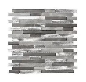 Mosaïque Naplo gris 30 x 30 cm Colours