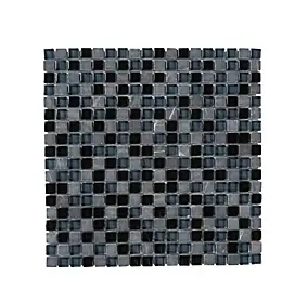 Mosaïque noir 30 x 30 cm Barya Colours