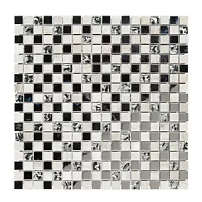 Mosaïque Mecine gris 30 x 30 cm Colours