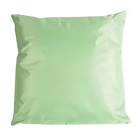 Coussin d'extérieur carré imperméable vert jade L.45 x l.45cm Deco&co