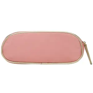 Trousse double compartiment Pink Gold Leopard