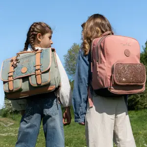 Cartable A4 maternelle Holographic Denim (35 cm)