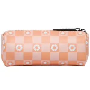 Trousse scolaire ronde Seventies Pink