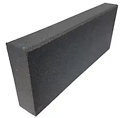 Bordure droite gris argent Torino 50 x 20 cm, ép.65 mm