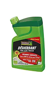 Désherbant concentré cours allées terrasses Solabiol 400ml
